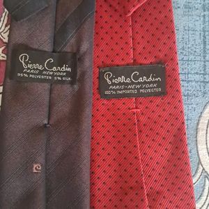 2 Neck Ties From PIERRE CARDIN