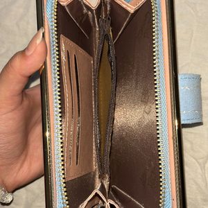 Sky Blue Coloured Wallet