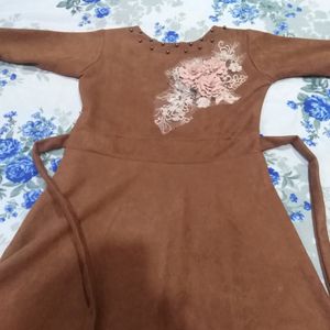 Imported Velvet Brown Gown