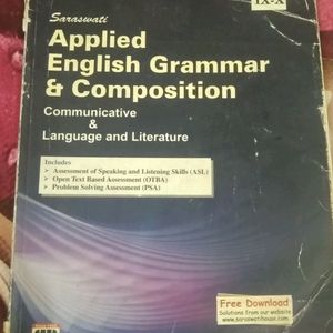 English Grammar Book For Class 9th/10th