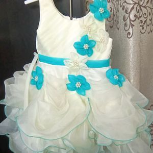 Beautiful Partywear Frock For Your Princess