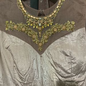 Festive Gown With Dupatta