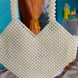 Pearl Heart Bag