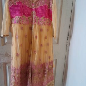 Designer Net Anarkali