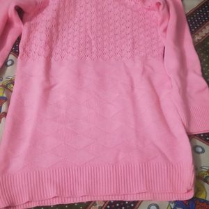 Pink Woolen Top