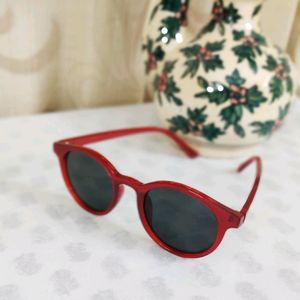 Red Frame Sunglasses