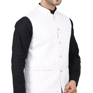 Men's W-Designer Jute Nehru Jacket