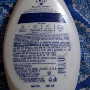 Brand New Dove Body Wash 800ml