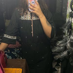 Black Kurta