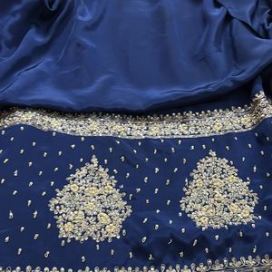 Silk Embroidered Saree