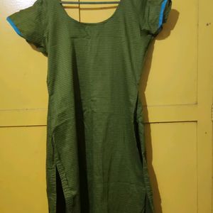 Premium Olive And Blue Color Kurta