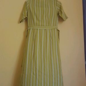 Cotton Blend Pretty Dress With Tag