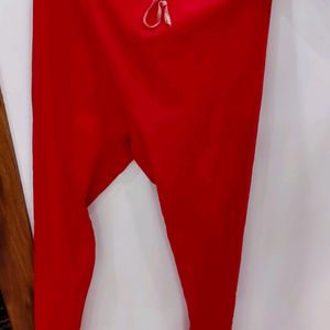 Biba Branded Red Leggings Size XL *PRICE DROP*