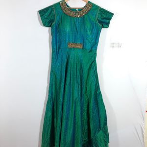 Green&Blue Maxi Gown(Women’s)