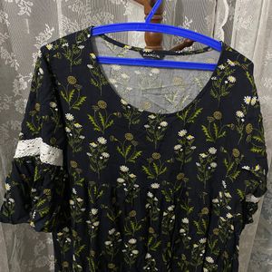 Zudio Floral Dress, Size 3XL