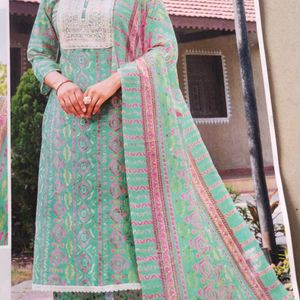 New Collections Of Kurti Sets With Dupatta