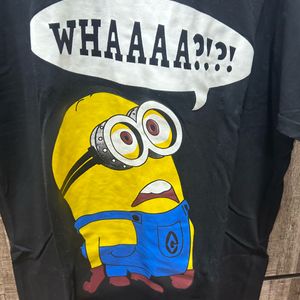 Minion Black Unisex Tshirt