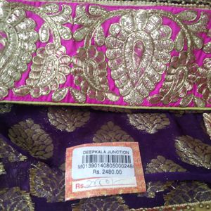 Wedding Or Party Wear Heavy Look Saree,