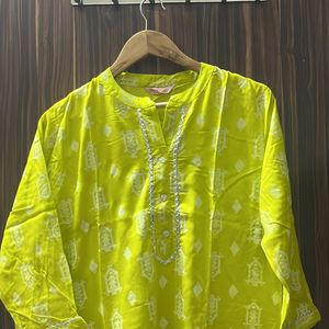 Viscose Rayon Stylish Kurta For Women