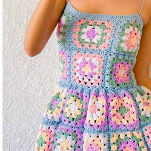 Handmade Crochet Dress 👗