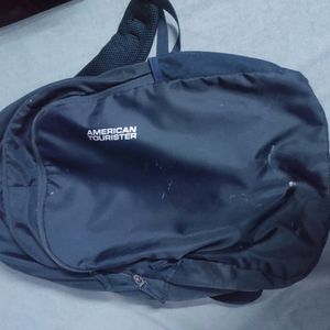 American Tourister Blue Backpack