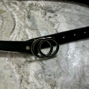 Round Silver Belt