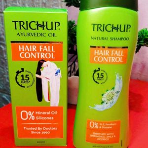 Combo Of Trichup Hair Oil & Shampoo 🌿