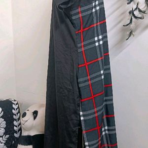 Plus Size Checked Kurti