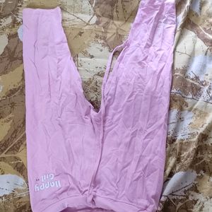 Girls 3/4th Pant Pink