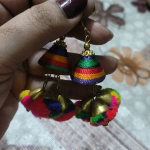 2 Pair Of Beautiful Handmade Earrings