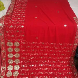 Beautiful Red Saree