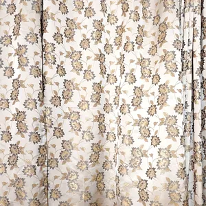 Golden Silk 7 Curtains 7ft And 5 Curtain 9 Ft