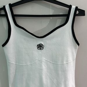 OFF WHITE VEST TOP