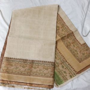 Decent Saree With Formal Use Tissue Material