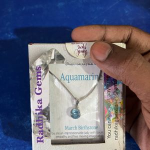 March Birthstone (Aquamarine Original Gemstone)