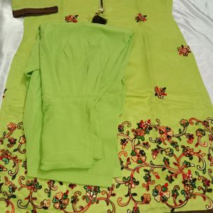 2XL Heavy Emrodiry Suit