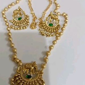 Temple Jewellery Set For Women