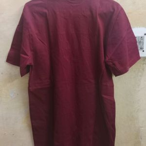 Lee Cooper Maroon Tshirt(Men's)