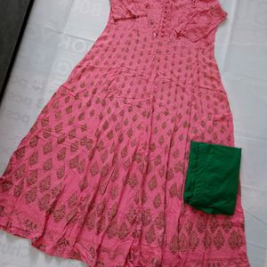 Anarkali Kurti Legins Set