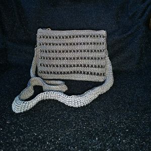 Handmade/ Crochet Sling Bag