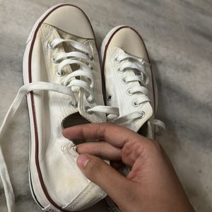 White Converse Shoes