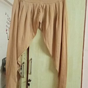 Patiala Pant Gold Colour