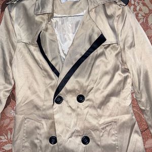 beige overcoat