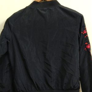 Embroided Black Jacket