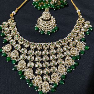 Green Jewellery Set