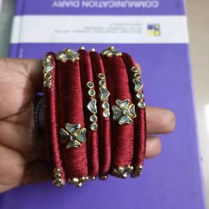 Thread bangle