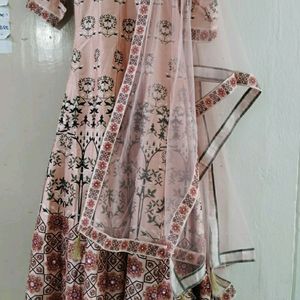 Gown With Dupatta