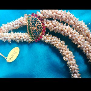 Zaveri Pearls 3 Layers Moti Nacklace Set