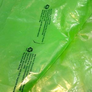 6 pic Green Transparent packaging Large cover hig