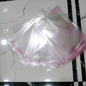 Brand New Transparent Plastic Bag 50 Piece